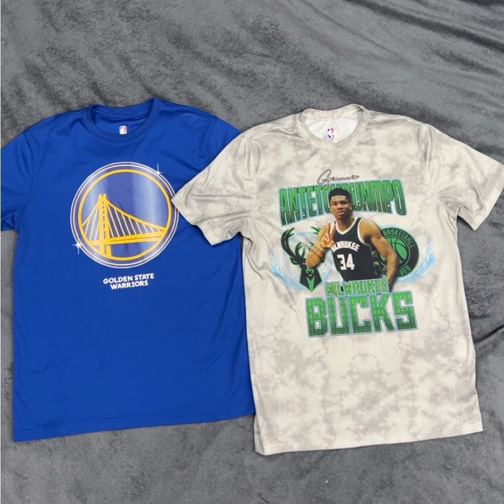 Men’s NBA dry fit T- shirts - size medium